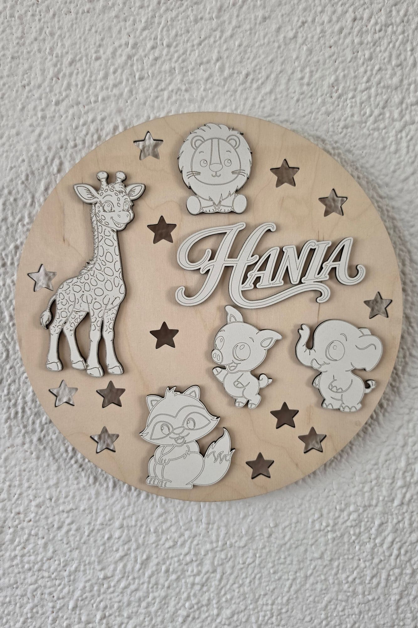 Naambord ‘Hania’ bij daglicht